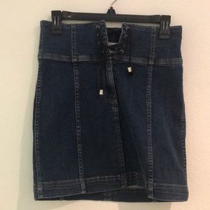 Free people jeans skirt summer